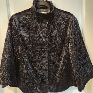 Chico's size 1 or medium black jacket